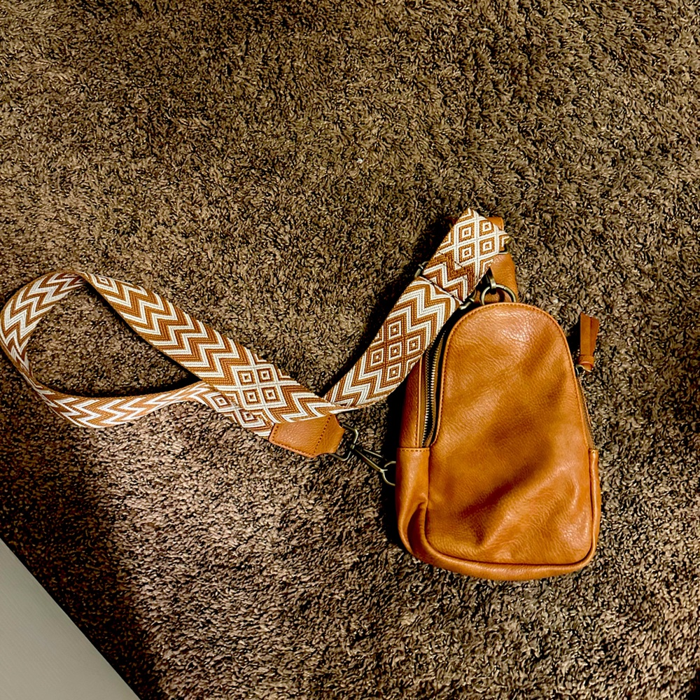 Crossbody bag. Great for trips